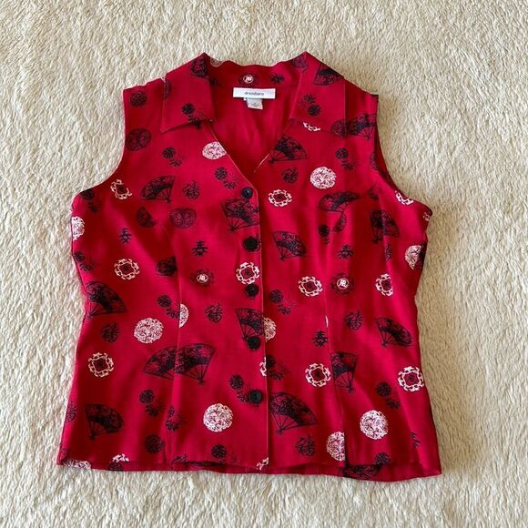 Dress Barn short sleeve blouse size small - Picture 3 of 16